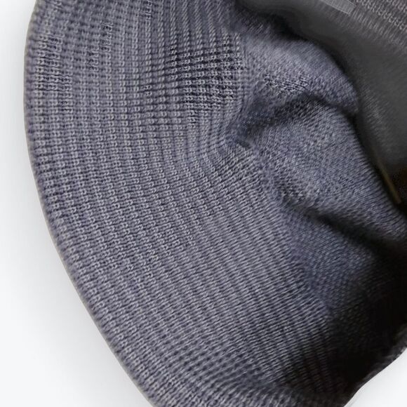 Louis Vuitton Blue Cashmere Silk Petit Damier Hat Size US M Cap Beanie Beret Cap main image 5